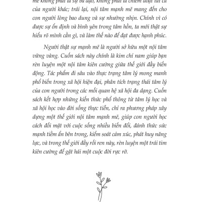 Sách - Thay Đổi Bản Thân, Làm Chủ Cuộc Đời - Chỉ Cần Bạn Kiên Cường Cả Thế Giới Sẽ Nhường Đường Cho Bạn