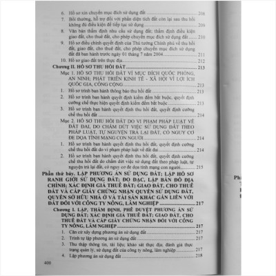 Những Điều Cần Biết Về Quyền Sử Dụng Đất, Quyền Sở Hữu Nhà Ở Và Tài Sản Khác Gắn Liền Với Đất, Bồi Thường, Hỗ Trợ, Tái Định Cư, Hồ Sơ Giao Đất, Cho Thuê Đất, Chuyển Mục Đích Sử Dụng Đất, Thu Hồi Đất