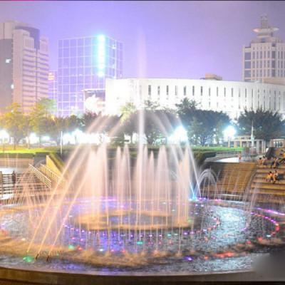 Đèn LED Âm Nước Bánh Xe 18W GS Lighting (ánh sáng đổi màu)