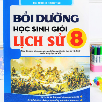 Sách - Bồi Dưỡng Học Sinh Giỏi Lịch Sử 8 (Theo chương trình GDPT mới) - ndbooks