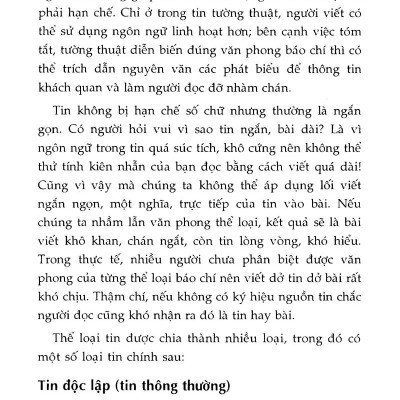 Viết Báo & Theo Đuổi Sự Kiện