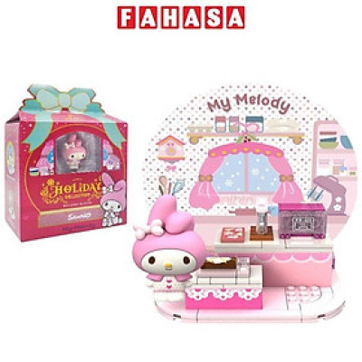 Đồ Chơi Lắp Ráp Mô Hình My Melody - Sanrio Holiday Collection - ToTy PS32 (127 Mảnh Ghép)