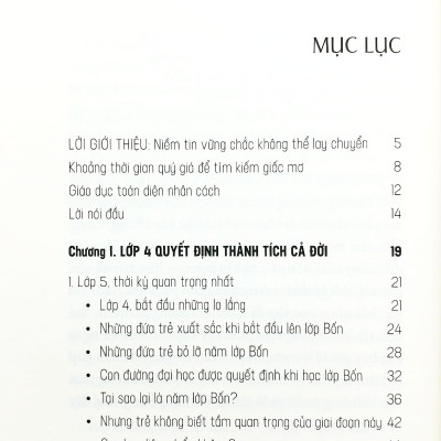 Thành Tích Cuộc Đời Được Quyết Định Từ Năm Học Lớp 4