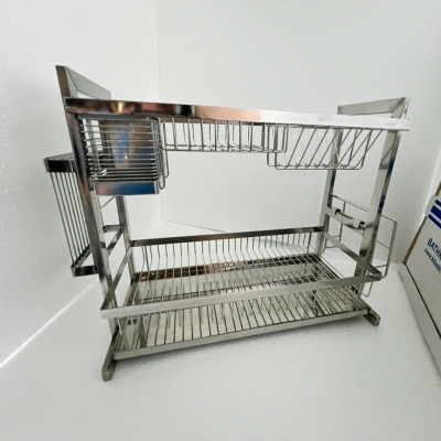 Kệ Chén Đa Năng Kibath Để Bàn Có Khay Hứng Nước KB-966