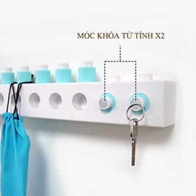 Bộ Móc Treo Quần Áo Nam Châm Thông Minh DIY