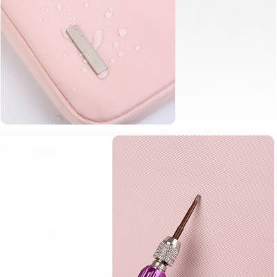 Túi chống sốc dành cho laptop macbook kèm gấu bông siêu cute đáng yêu