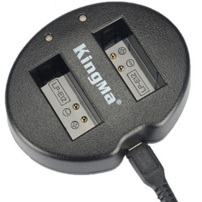 Sạc đôi Kingma for Canon LP-E12 - Hàng chính hãng