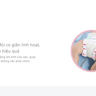 Tã dán cao cấp Moony S84/M64/L54 - Nhập Khẩu Chính Hãng