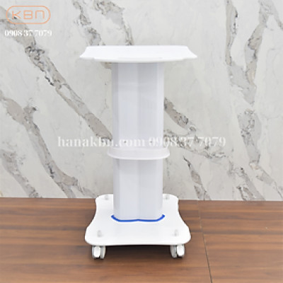 Chân Máy Thẩm Mỹ A0901 Trắng - Kệ Để Máy Thẩm Mỹ - 2 Tầng Cao 72cm