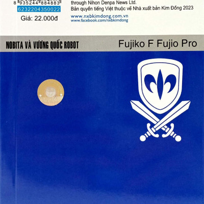 Doraemon Tập 22 - Nobita Và Vương Quốc Robot (Tái Bản 2023)