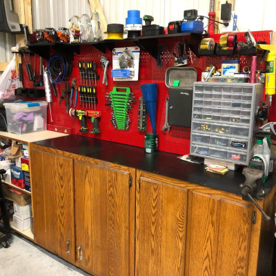 Bảng Treo Đồ Nghề Pegboard Cơ Khí SMLIFE D1 Red - Lưu Trữ Trưng Bày Dụng Cụ Sửa Chữa Thông Minh Dễ Tìm Kiếm