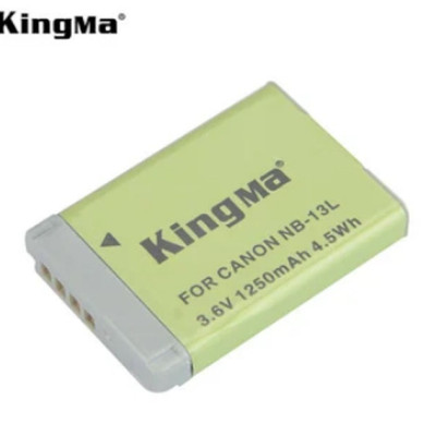Combo 1 pin 1 sạc đôi Kingma for Canon NB-13L - Hàng chính hãng