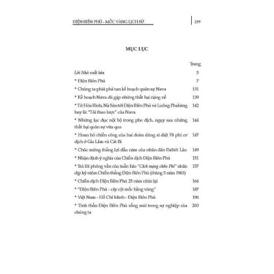 Sách - Điện Biên Phủ - Mốc Vàng Lịch Sử - Võ Nguyên Giáp - VIETNAMBOOK