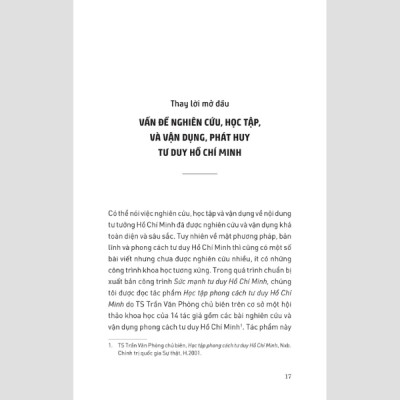 Di Sản Hồ Chí Minh - Sức Mạnh Tư Duy Hồ Chí Minh