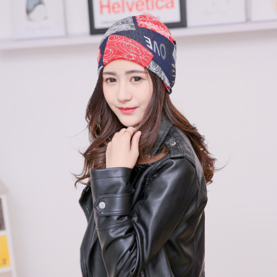 Nón mũ nữ thu đông chụp đầu băng đô turban khăn cổ bịt mặt phiên bản Hàn Quốc dona22102801