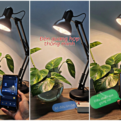 Đèn quang hợp, đèn trồng cây trong nhà 9W, chiếu sáng quang hợp cho cây xanh - Hàng Chính hãng Rạng Đông