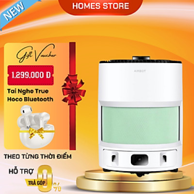 Robot Lọc Không Khí Ecovacs Airbot Andy Pro Kết Nối App Diệt Khuẩn UV - Hàng Chính Hãng