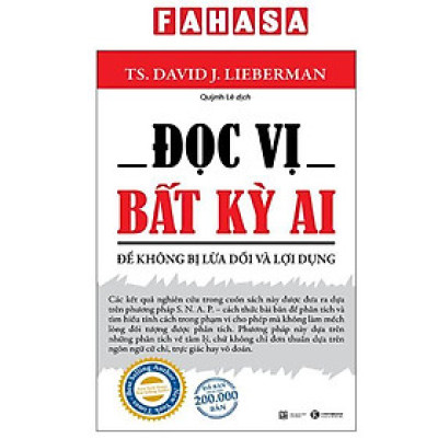 Sách - Đọc Vị Bất Kỳ Ai - Để Không Bị Lừa Dối Và Lợi Dụng (Tái Bản 2025)