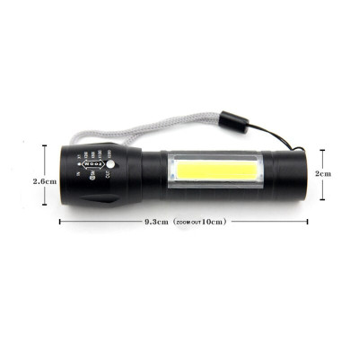 Đèn Pin Mini Siêu Sáng Cao Cấp Có Zoom ( 3 Chế Độ) - Hàng Chính Hãng 