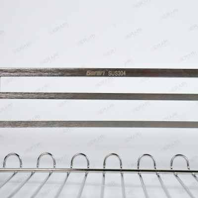 {Chính hãng} Kệ bát đĩa Gerari chính hãng chất liệu inox bóng cao cấp