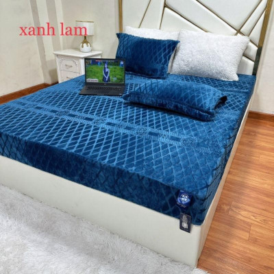 "Ga Gối 3 Món Nỉ Nhung CoCo siêu ấm - lựa chọn hoàn hảo cho mùa đông"