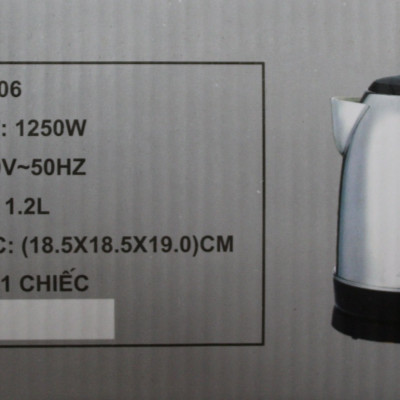 Bình Ấm Điện Siêu Tốc Aidi ST-06 (1,2 lít) - Màu Ngẫu Nhiên - Hàng Chính Hãng