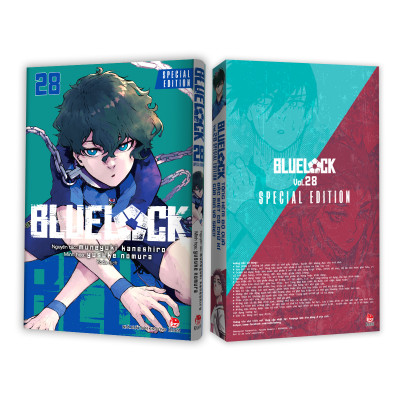 Bluelock – Tập 28 (Bản Đặc Biệt) [Tặng Kèm Hộp Quà 6 Món Với Chữ Kí Nhân Vật (Set Huy Hiệu, Set Sticker, Set Clear Card)]