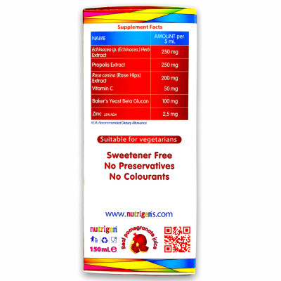 [MUA 1 TẶNG 2] KHI MUA Nutrigen Naturale Immuno - Siro Bổ Sung Dinh Dưỡng Tăng Sức Đề Kháng cho trẻ