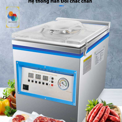 Máy hút chân không công nghiệp để bàn Shineye P270-2D hút mọi loại túi, đồ ướt dầu mỡ dễ dàng, tự động hoàn toàn, hàng chính hãng