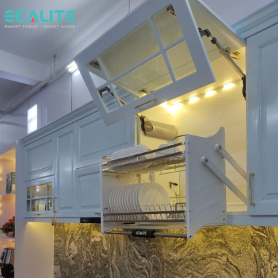 Kệ Chén Di Động Tủ Trên Ecalite EL-BL800W - Tủ Ngang 80cm - Inox 304 Cao Cấp - Hàng Chính Hãng