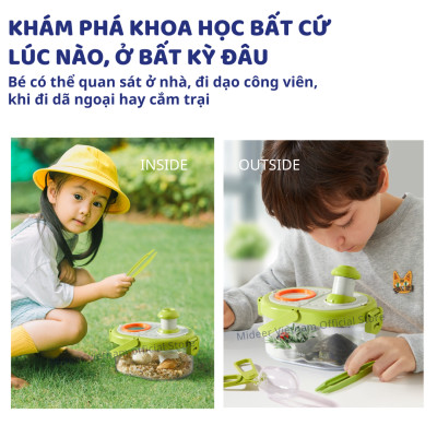 Hộp nuôi côn trùng Mideer insect box