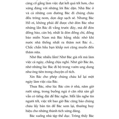 Những bức thư kể chuyện Bác Hồ (Xuất bản lần thứ hai) bản in 2025