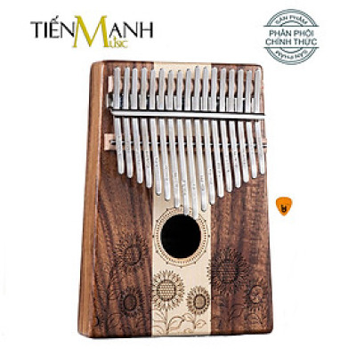 Đàn Kalimba 17 Phím Hluru KHGT17-Koa - Nhạc Cụ Tiến Mạnh Music KT, KHGT17 Hàng Chính Hãng - Kèm Móng Gẩy DreamMaker