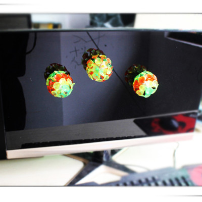 Bóng Ném Dính Sticky Ball, Bóng Ném Dính Bảng Độ Hít Tốt - Dụng Cụ Dạy Học Tiếng Anh Cho Giáo Viên (6x6 Cm)