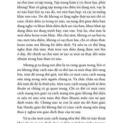 Như Ta Là - Krishnamurti