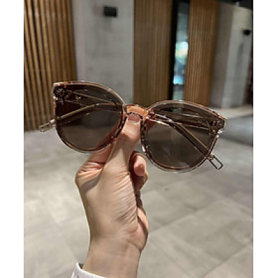 Kính râm màu Mắt tròn unisex sành điệu cho nam nữ