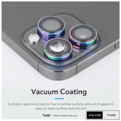 Dán Camera Hoda Sapphire cho iPhone 15 Pro Max/ 15 Pro - Hàng nhập khẩu
