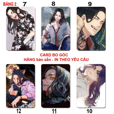 Card hình Baji Keisuke Tokyo Revengers 6 ảnh khác nhau/ Thẻ card baji keisuke anime Tokyo Revengers kịch trường của takemiki