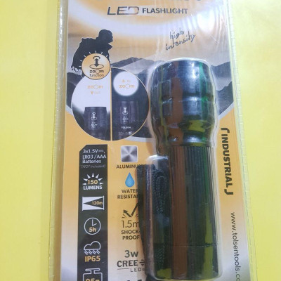 ĐÈN PIN PHÓNG TO, (CÔNG NGHIỆP) 3W DÙNG PIN TOLSEN 60033 - HÀNH CHÍNH HÃNG