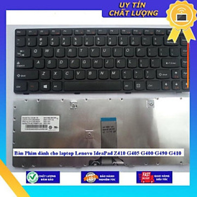 Bàn Phím dùng cho laptop Lenovo IdeaPad Z410 G405 G400 G490 G410 - Hàng Nhập Khẩu New Seal