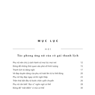 Một Cuốn Sách Lễ Nghi Hữu Dụng Dành Cho Các Cô Gái - 70+ Quy Tắc Xã Giao Thanh Lịch Của Quý Cô Hiện Đại