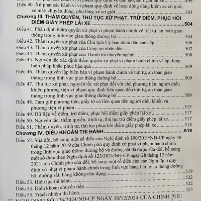 Luật Trật Tự, An Toàn Giao Thông Đường Bộ Và Văn Bản Hướng Dẫn