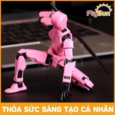 Đồ chơi mô hình người có khớp giá rẻ cử động nhân vật người nộm tập võ MySun
