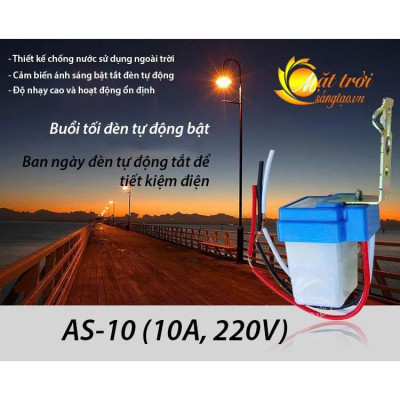 Công Tắc Cảm Biến Tự Động Bật Đèn Khi Trời Tối – Phù Hợp Mọi Nguồn Điện 12V-220V