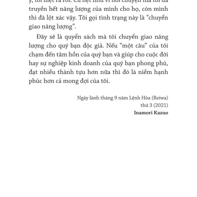 Sách - Inamori Kazuo Mỗi Ngày Một Câu Nói Nâng Tầm Vận Mệnh