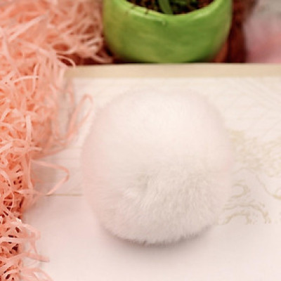 Cục bông ngắn dài trang trí nhiều màu sắc (tùy chọn mẫu) (còn hàng) (Hàng Chính Hãng)