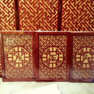 Combo bộ bàn thờ chung cư 89 +ám khói + chữ phúc ...bằng gỗ sồi nga 