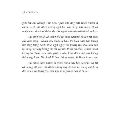 Osho - Tự Do Như Chim Tung Cánh - Bìa mềm - First News