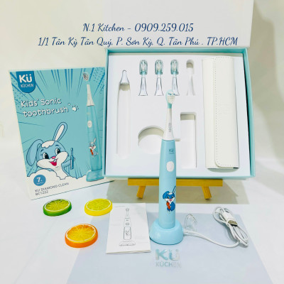 Bàn chải đánh răng Sóng âm KUCHEN -DIAMOND CLEAN BC1222 - Hàng chính hãng
