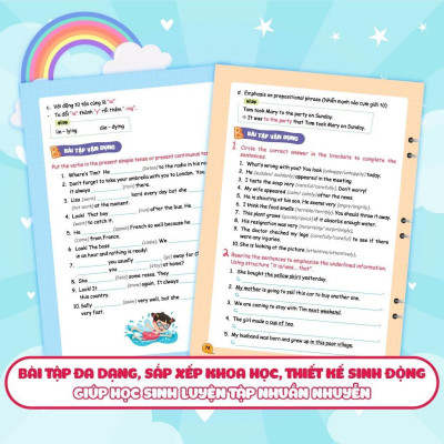 Sách - Sổ Tay Ngữ Pháp Và Bài Tập Tiếng Anh Lớp 10-11-12 - Takenote Ngữ Pháp 10-11-12 - Megabook